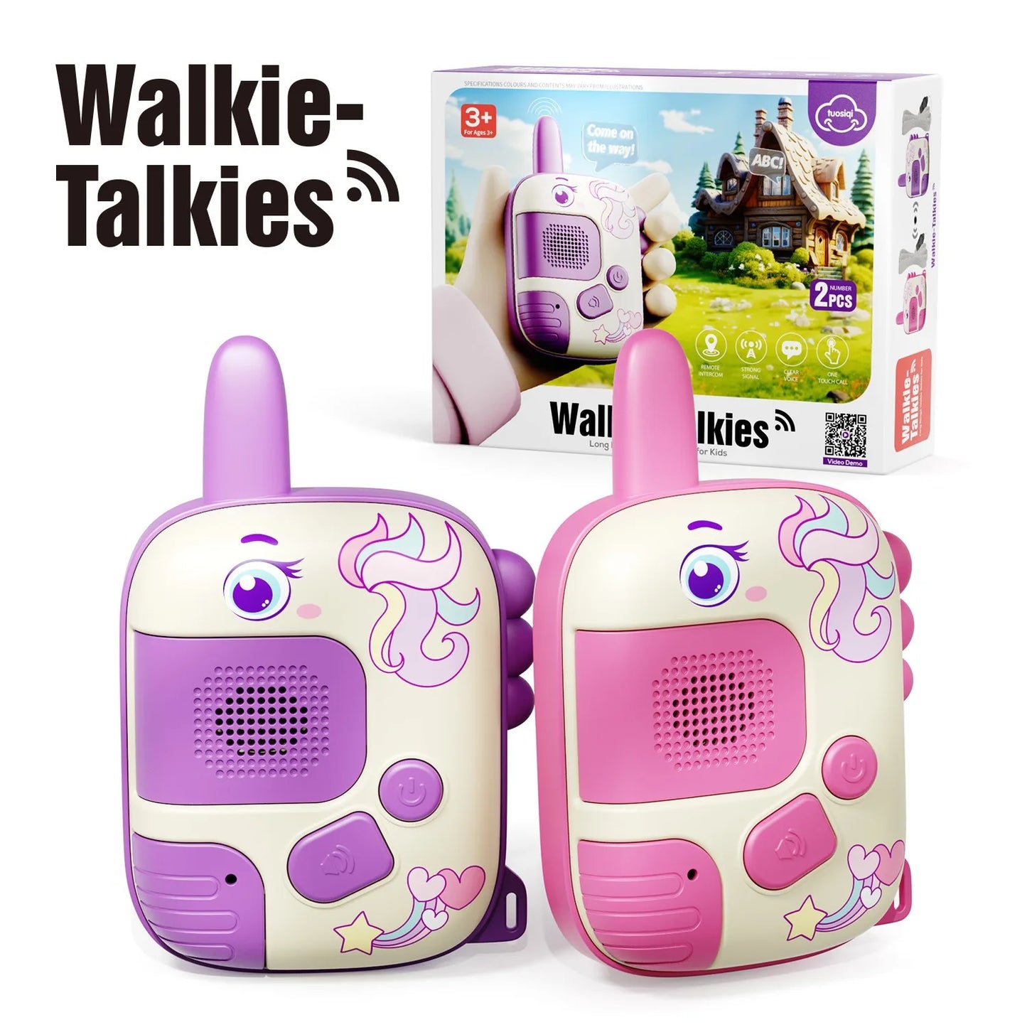 Talkie-walkie portable pour enfants