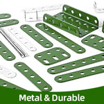 166pcs Military Metal Building Set