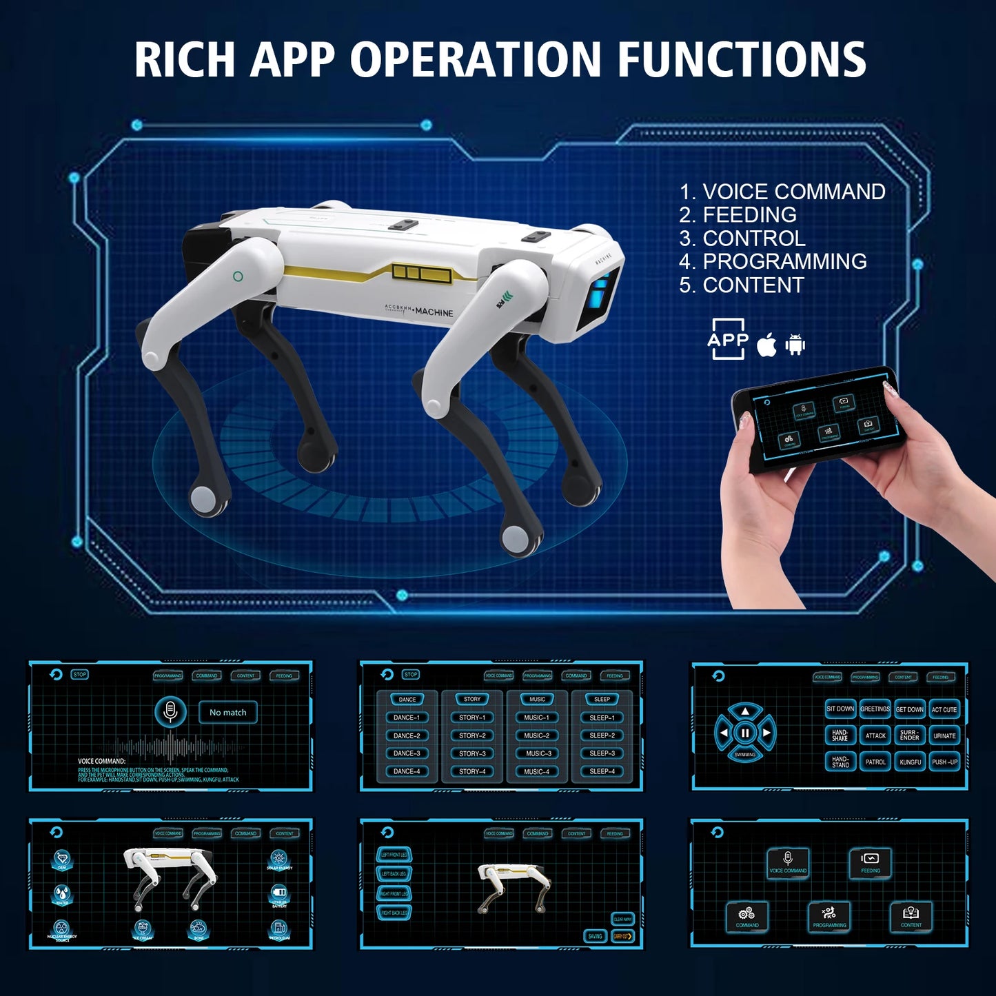 Smart Robot Dog Toy