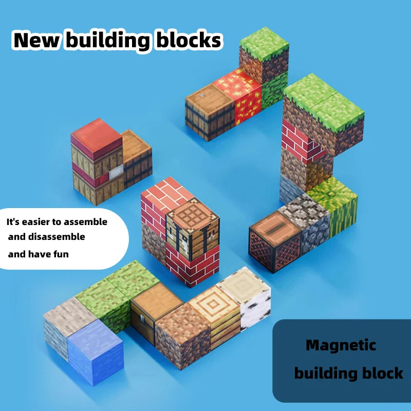 Complete Magnetic Building Block Set for Kids