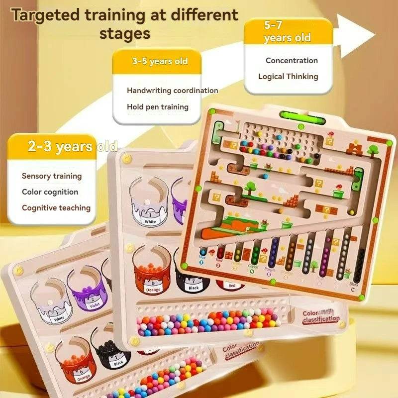 Magnetic Maze Puzzle Game for Kids – Logic Training