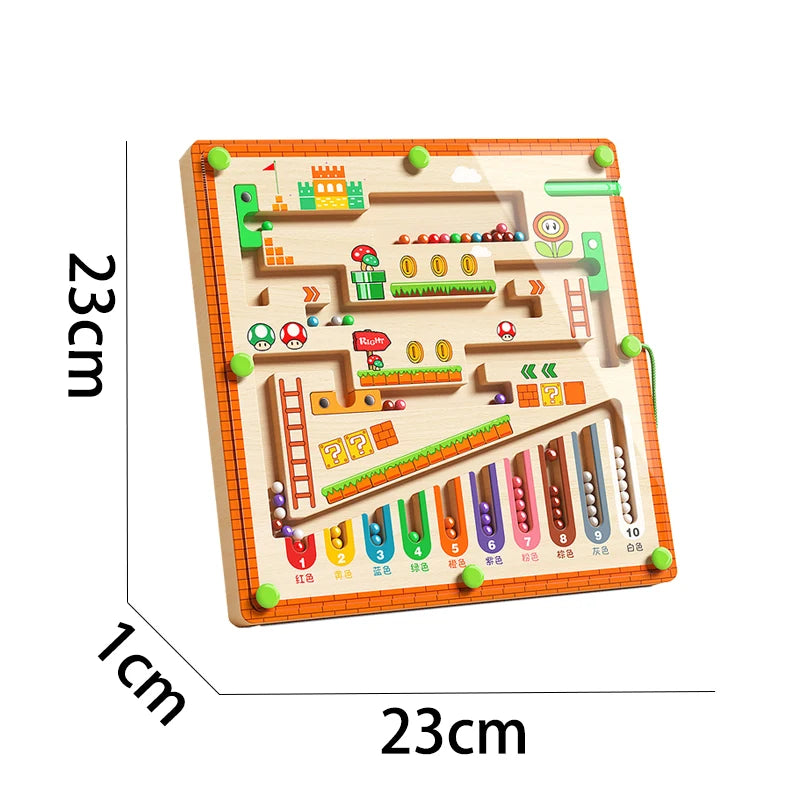 Magnetic Maze Puzzle Game for Kids – Logic Training