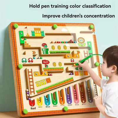 Magnetic Maze Puzzle Game for Kids – Logic Training