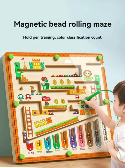 Magnetic Maze Puzzle Game for Kids – Logic Training