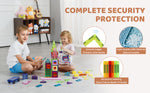 Kids Magnetic Tiles Mega Pack - 121 Pieces